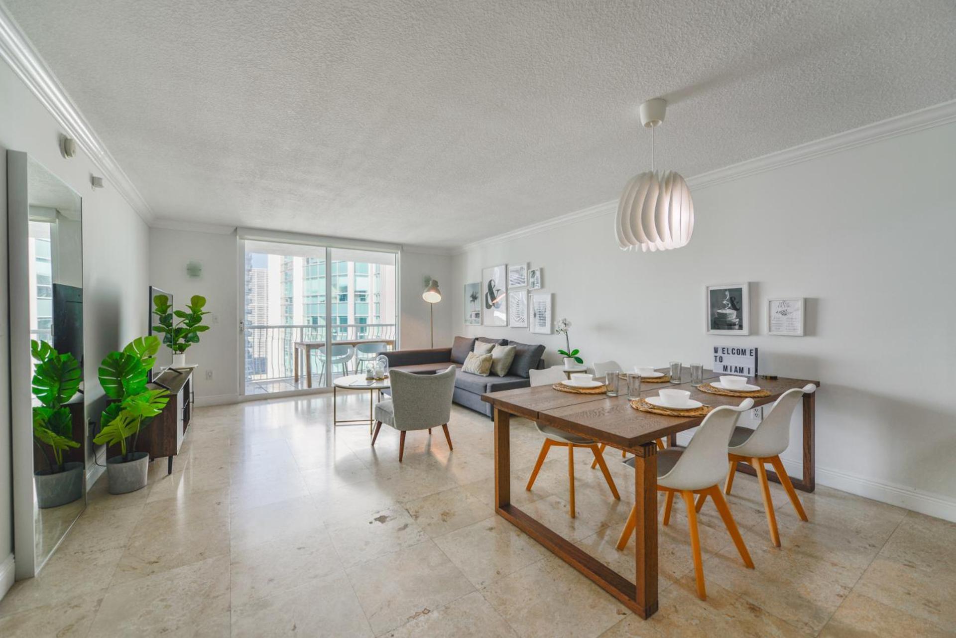 Centric Modern 40Thfloor Brickell Condo Free Parking By Palermo Home Miami Eksteriør bilde